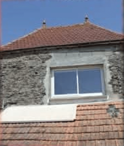 Habillage sur parpaing