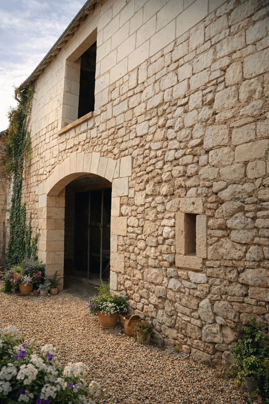 Maçonnerie traditionnelle en pierre 