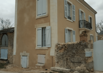 Restauration des pierres de tuffeau