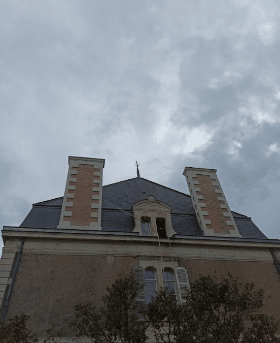Souches de cheminées à Vauchrétien
