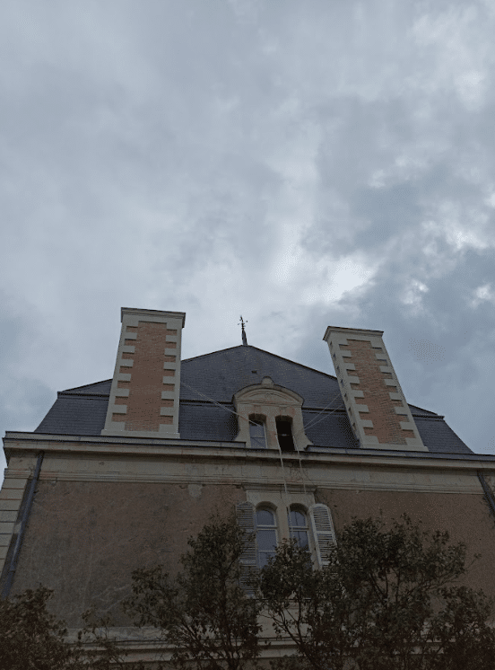 Souches de cheminées à Vauchrétien